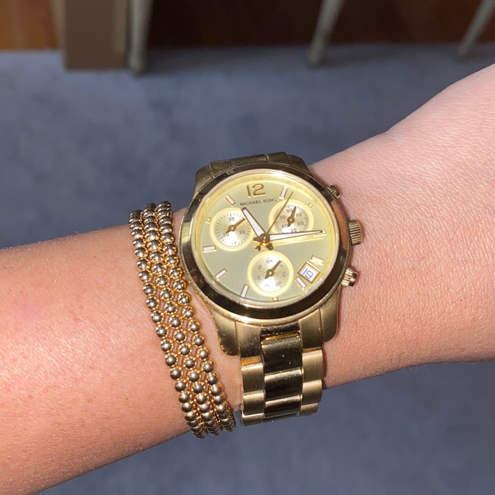 Michael Kors gold watch